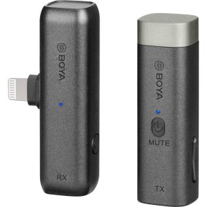 BOYA BY-WM3D Digital True-Wireless Microphone System for iOS, Cameras & Smartphones