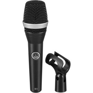 AKG D5 S Handheld Supercardioid Dynamic Vocal Microphone with On/Off Switch