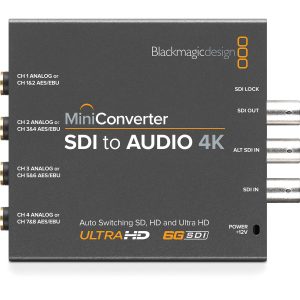 Blackmagic Mini Converter SDI to Audio 4K