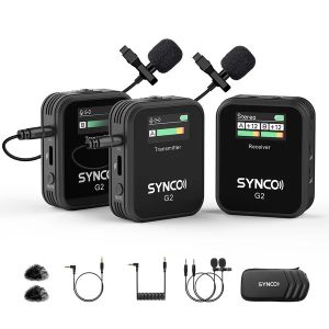 SYNCO G2(A2) Screen Enabled Best Digital Wireless Microphone
