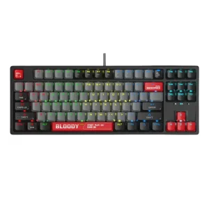BLOODY S87 TKL Mechanical Gaming Keyboard – 87-Key RGB Hot-Swappable