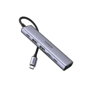 UGREEN 35999 6-in-1 USB-C Hub – 4K@60Hz HDMI, 100W PD & 10Gbps Data Transfer