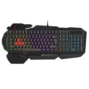 BLOODY B310N Neon Illuminated Gaming Keyboard – 1ms, 1000Hz, 9 Macro Keys, USB