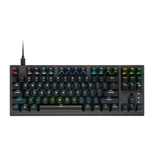 CORSAIR K60 PRO TKL RGB Optical-Mechanical Gaming Keyboard – OPX Switches, 8000Hz Hyper-Polling