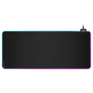 CORSAIR MM700 RGB Extended Gaming Mouse Pad – 930 × 400mm, 360° RGB, Dual USB Hub